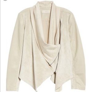 Blank NYC Drape / Wrap Jacket - Tan